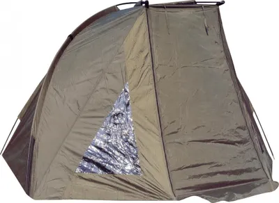 Zdjęcie produktu dla Biwak wędkarski - Shelter Sedco 260x115+80x120 cm Khaki - 260 cm