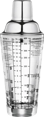 Zdjęcie produktu dla Cilio Shaker do koktajli 400 ml z przepisami