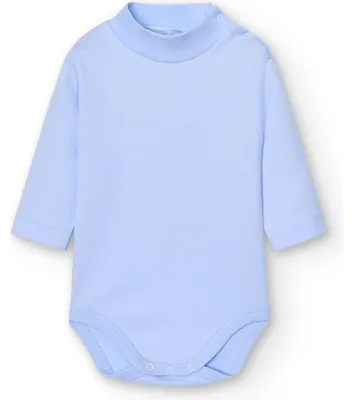Productafbeelding van BABIDU langarmige babyromper met kraag, 100% katoen, babyromper voor pasgeborenen