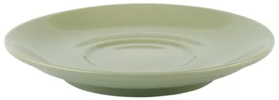 Produktbild von APS 16016 Cappuccinountertasse SNUG, Porzellan, Ø 15,5 cm, Höhe 2,5 cm, grün, 6 Stück