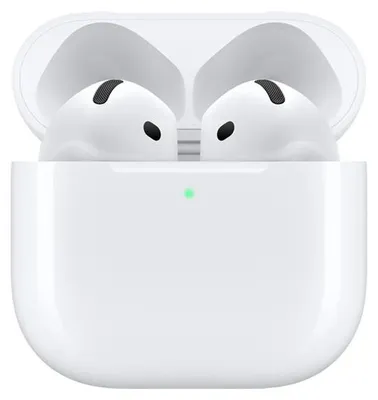 Produktbild von Apple AirPods (4th generation) AirPods 4, Kabellos, Anrufe/Musik/Sport/Alltag, Kopfhörer, Weiß