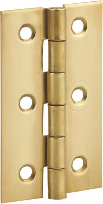 Image de Charnière de porte de meuble / porte légère, 60x35mm, laiton - THIRARD