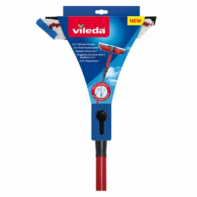 A Vileda window cleaner product in its packaging.