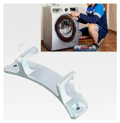 Produktbild von Türscharnier für Waschmaschinen aus Aluminiumlegierung, Ersatzteil für universelle Frontlader-Waschmaschinen