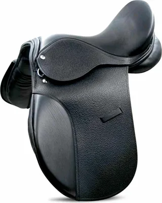 Produktbild von Sattel für Pony aus Leder schwarz weite Kammer in 15