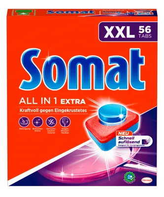 Produktbild von 56 Somat 10 Tabs All In 1 Extra Xxl