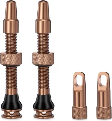 Productafbeelding van Tubeless ventielen Presta - Set van 2 - 44 mm - Met ventieltool