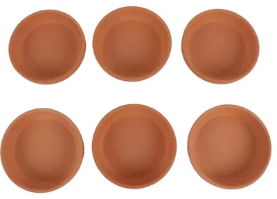Obrázok produktu pre Omgoods – Súprava 6 podložiek z terakoty pod kvetináče