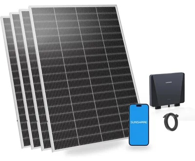 Produktbild von SUNSHARE Ray Lite 800 W PV-Anlage mit Solar Panel und Smart Mikro-Wechselrichter