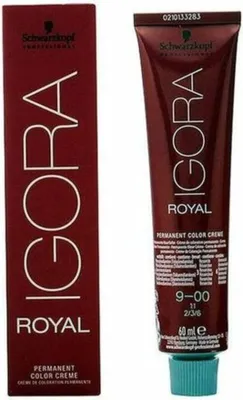 Produktbild von Schwarzkopf Igora Royal, Blond, 9-00, Frauen, 60 ml, Tube, Box