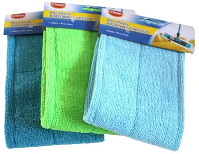 Produktbild von Bodenwischer Microfaser Ersatzbezug 40x11cm 3er Set