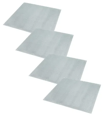 Produktbild von vhbw 4x Filter Metallfettfilter kompatibel mit Pitsos 2MIB60P01, 2MIB60P03, 2MIB60P02 Dunstabzugshaube, Metall