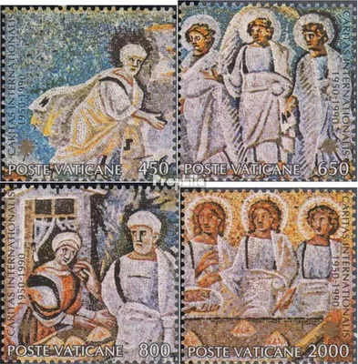 Produktbild von Briefmarken Vatikanstadt 1990 Mi 1006-1009 (kompl.Ausg.) postfrisch Caritas