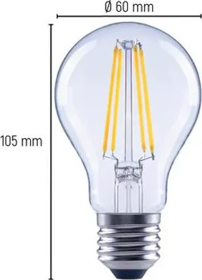 Produktbild von FLAIR LED Lampe A60 klar E27/2,2W(40W) 470 lm 2700 K warmweiß