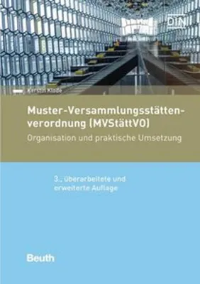 Obrázek produktu pro Muster-Versammlungsstättenverordnung (MVStättVO)