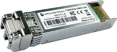 Produktbild von Grandstream - SFP+-Transceiver-Modul - 10GbE - 10GBase-LR - LC Single-Modus - 1310 nm (F-SM1310-10KM-10G)