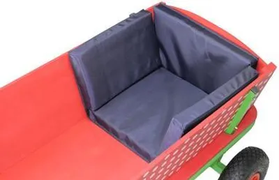 Produktbild von Sitzkissen für Beachtrekker Style, Blau (geeignet für div. andere Holzbollerwagen)