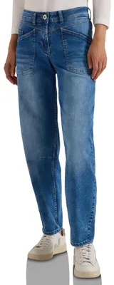 Productafbeelding van Cecil Damen jeans met hoge taille en wijde pijpen, model loose fit