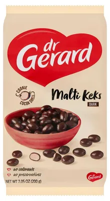 Produktbild von Dr Gerard Malti Keks, Kekse mit Kakaohülle, 200 g