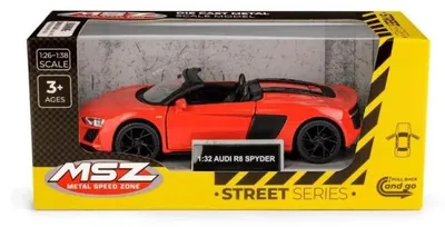 Image de Audi R8 Spyder Rouge - MSZ