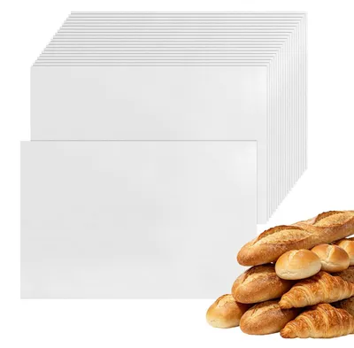 Obrázok produktu pre 20 kusov tepluodolnej fólie na pečenie, rozmer 40 x 60 cm, odolná a opakovane použiteľná