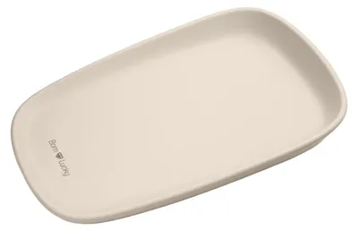 Produktbild von Born Lucky Wickelauflage Clay 68 x 43 cm – weiche Wickelunterlage mit erhöhten Rändern, EVA-Polsterung, leicht zu reinigen, passend für gängige Kommoden