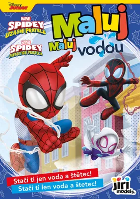 Immagine prodotto di Modelli Jiri Pagina da colorare A5 Dipingere con l'acqua SPIDEY