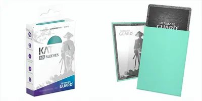 Produktbild von Ultimate Guard Katana Sleeves Japanische Größe Türkis (60)