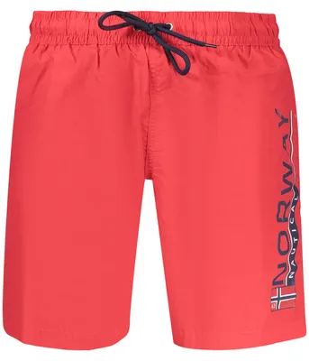 Produktbild von Herren Bade-Boxershorts Rot - Bequem, Praktisch, Stilvoll