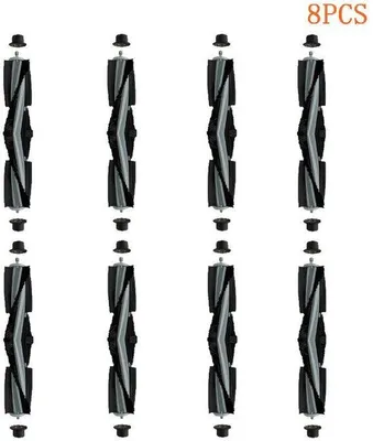 Image de Accessoires pour aspirateur ECOVACS X2/X2Pro, comprenant une brosse principale, des brosses latérales, un filtre et un kit de nettoyage
