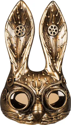 Produktbild von Steampunk Bunny Maske - Faschingsmaske Karneval