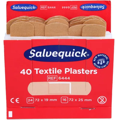 Produktbild von Salvequick Pflasterstrips elastisch, 40 St PFL