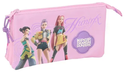 Image de Étui à crayons triple Kpop Demon Hunters