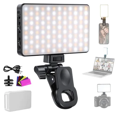 Produktbild von NEEWER Basics LED Hnady Selfie Licht für iPhone Kamera Laptop, BL120B