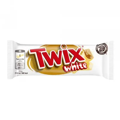Zdjęcie produktu dla Twix White – pojedyncze opakowanie – 32 x 46 gramów