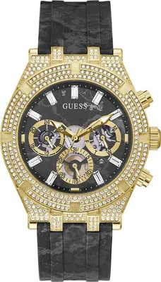Produktbild von Guess Herrenuhr GW0418G2 CYRKONIE grau
