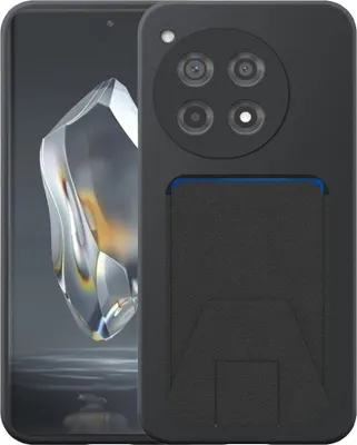 Obrázek produktu pro Vhodné pro OnePlus 12R Pouzdro na telefon s nastavitelným koženým krytem - Flexibilní zadní kryt Pouzdro ze silikonu TPU s nastavitelným koženým krytem - černé - Smartphonica