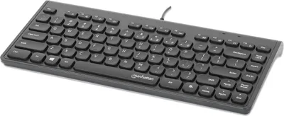 Obrázek produktu pro Manhattan 180702, Kabel, USB, Membránový spínač, QWERTY, Černá