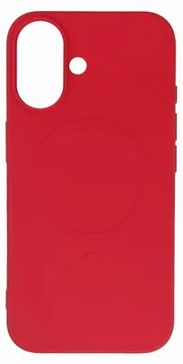 Produktbild von Liquid Silicone Case mit MagSafe für Samsung Galaxy S25 Edge - Rot