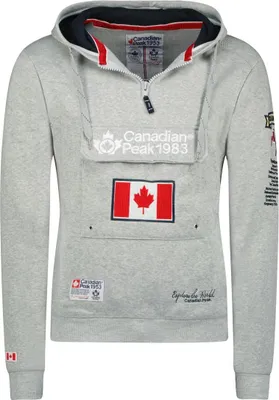 Immagine prodotto di Camicetta Canadian Peak Uomo Grigio RBMWW3826H/CP-GRIS MÉLANGÉ Taglia XL