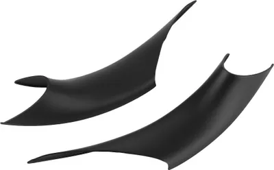 Produktbild von Türgriff-Innenverkleidung, ABS + PC-Material 2-tlg. Fahrzeuginnenraum Türgriff Abdeckung Zierleiste Mattschwarz Passend für 3er 4er F30 F80 F82