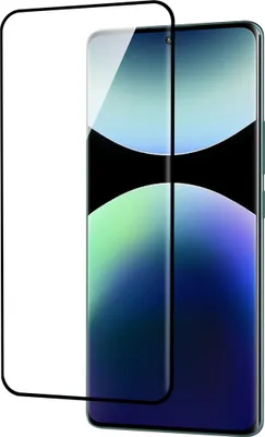 Produktbild von Schutzfolie Xiaomi Redmi Note 14 Pro 4G, Redmi Note 14 Pro 5G - Panzerglas - Cazy - Schwarz