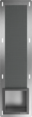 Immagine prodotto di Portarotolo Balneo da incasso Nicchia a muro Contenitore per carta igienica WALL-BOX PAPER-3 antracite 72x19,5x12,1 cm