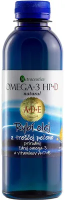 Immagine prodotto di Olio di pesce - Omega 3 HP natural - 270 ml - Olio di pesce + vitamina D