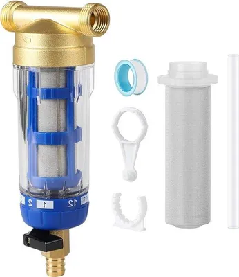 Produktbild von Famanu Wasserfilter Hochwertiges Spin-Down Sedimentfilter - Wiederverwendbar mit Ersatzfilter