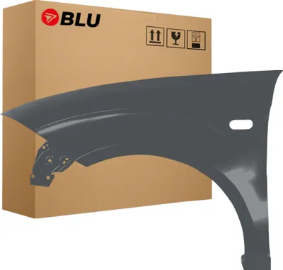 Produktbild von BLU Kotflügel Passend für Seat Altea 5P1/5P5 LW7Z Links Grau Grau Track | 2004-2015 | Vorderseite Vorne | Lackiert | Einbaufertig