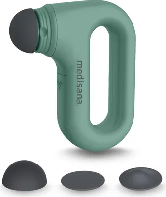 Produktbild von medisana HM 330 Mini-Handmassagegerät, zwei Intensitätsstufen, wählbare Aufsätze