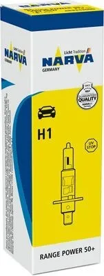 Obrázek produktu pro 1x NARVA H1 žárovka dálková světla 12V 55W P14,5s halogen 483343000