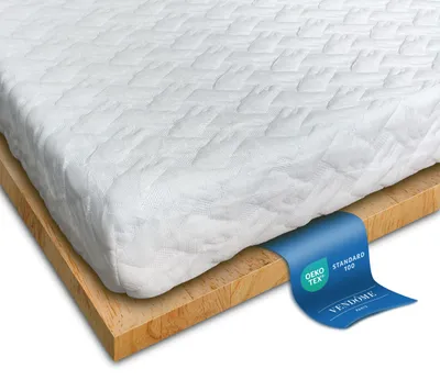 Produktbild von Vendome Dreamtime Gelschaum Topper 140x200 cm, in verschiedenen Größen von 90x200 bis 200x200 cm erhältlich, atmungsaktiver Matratzen Topper für erholsamen Schlaf, Ergänzung fürs Boxspringbett