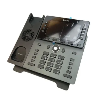 Produktbild von Snom M58, IP-Telefon, Schwarz, 200 Eintragungen, 1.88 - 1.9 GHz, TFT, 12,7 cm (5")